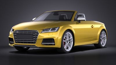 Audi TTS Roadster 2015 VRAY