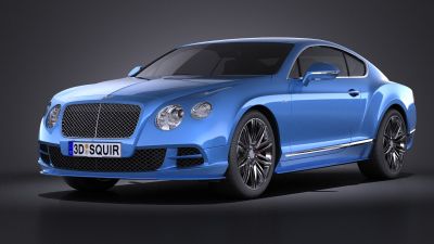 Bentley Continental GT Speed 2015 VRAY