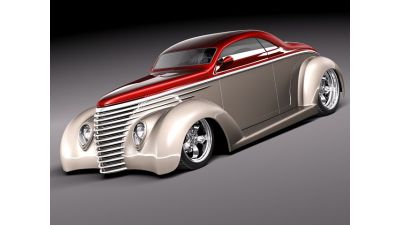 Ford 1937 5 Window Coupe Street Rod