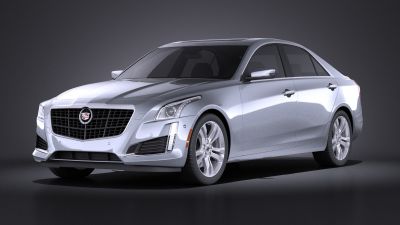 Cadillac CTS 2014 VRAY