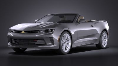 Chevrolet Camaro RS convertible 2016 VRAY