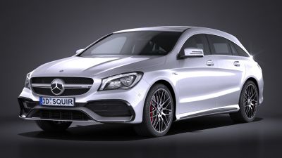 Mercedes-Benz CLA45 AMG Shooting Brake 2017