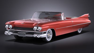 Cadillac Eldorado 1959 Convertible VRAY