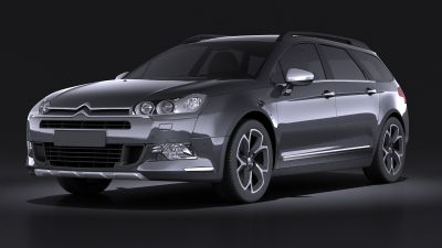 Citroen C5 CrossTourer 2014 VRAY