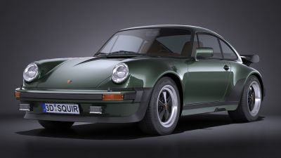 Porsche 911 930 Turbo 1975 VRAY