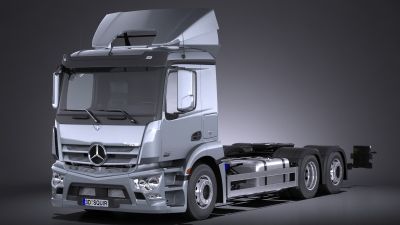 Mercedes Antos Double wheels 2016