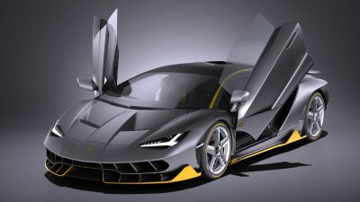 Lamborghini Centenario LP 770-4 2017 open doors