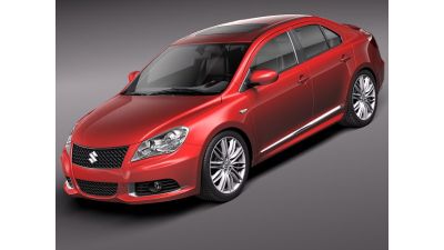 Suzuki Kizashi sport 2011 3D Model