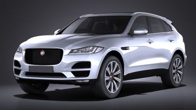 Jaguar F-pace 2017 VRAY