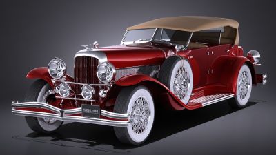 Duesenberg Convertible SJ LA Grand Dual-Cowl Phaeton 1935