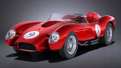 Ferrari 250 Testa Rossa 1957 1958 VRAY