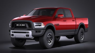 Dodge Ram 1500 Rebel 2015 VRAY