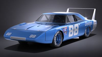 Dodge Charger Daytona 1969 NASCAR