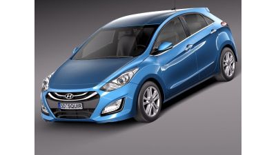 Hyundai I30 2013 3D Model