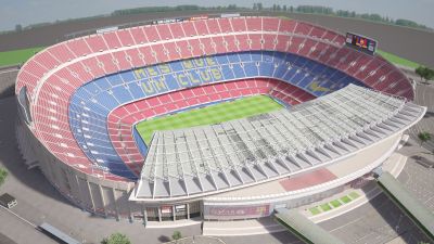 Camp Nou Barcelona Stadium