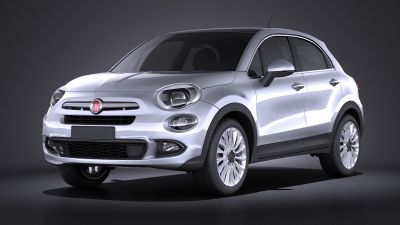 Fiat 500X 2015 VRAY