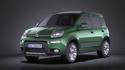 Fiat Panda 4x4 2013 VRAY