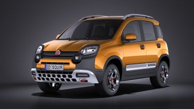 Fiat Panda Cross Country 2014 VRAY