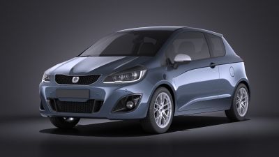 Generic Hatchback 2016 VRAY