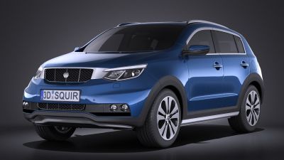 Generic SUV v1 2016 VRAY