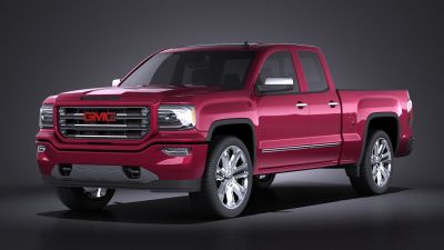 GMC Sierra 2016 VRAY