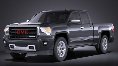 GMC Sierra crew cab 2014 VRAY