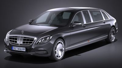 Mercedes S600 Pullman Maybach Guard 2018