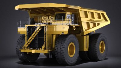 Haul Truck VRAY