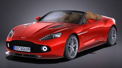 Aston Martin Vanquish Zagato Volante 2017