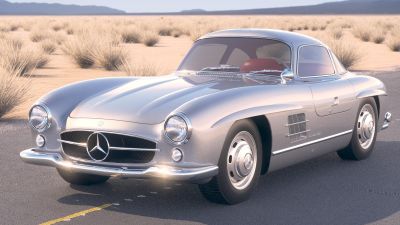 Mercedes 300SL Gullwing w198 1955