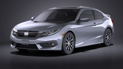 Honda Civic Coupe 2017 VRAY