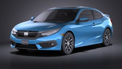 Honda Civic Coupe LED 2018 VRAY