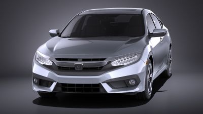 Honda Civic Sedan EX 2017 VRAY