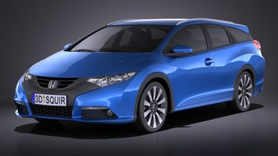 Honda Civic Tourer 2015 VRAY