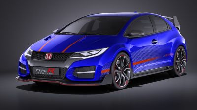 Honda Civic type R concept 2015 VRAY