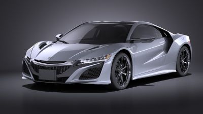 Honda NSX 2017 VRAY