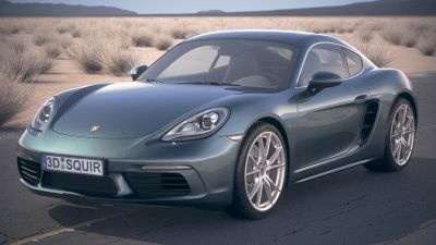 Porsche 718 Cayman 2017 DesertStudio