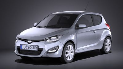 Hyundai i20 3door 2014 VRAY