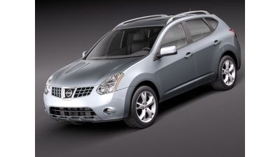 Nissan Rogue 2011 3D Model