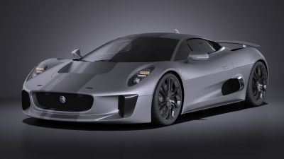 Jaguar C-X75 2017 VRAY