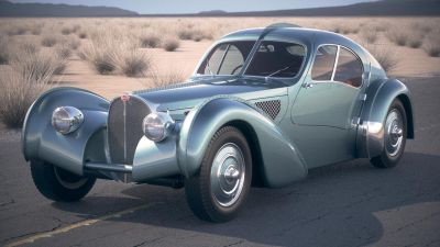 Bugatti Type 57SC Atlantic 1938 DesertStudio