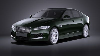 Jaguar XF 2017 VRAY