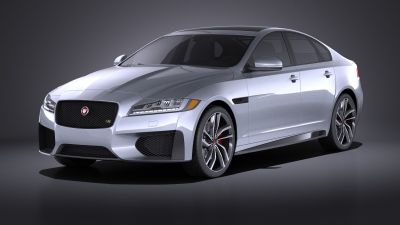 Jaguar XFS 2016 VRAY