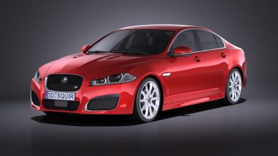 Jaguar XF-R 2015 VRAY