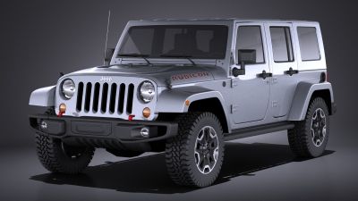 Jeep Wrangler Rubicon 2016 VRAY