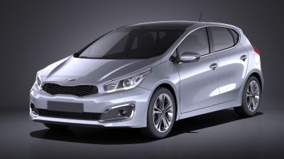 Kia Ceed 5-door 2017 VRAY