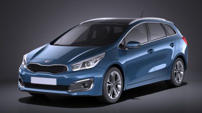 Kia Ceed SW 2017 VRAY