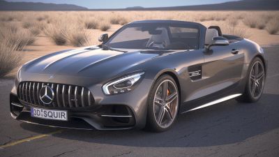 Mercedes AMG GT C Roadster 2017 Desertstudio