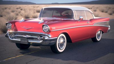 Chevrolet Bel Air Hardtop Coupe 1957