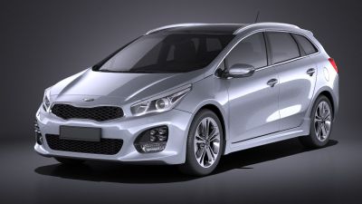 Kia Ceed SW GT-Line 2017 VRAY